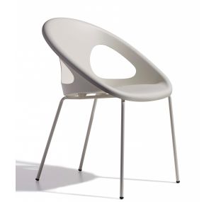 DROP_2682 - Stackable metal Scab armchair, suitable for outdoor