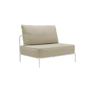 FLAP - SCAB modular sofa with metal frame and fabric seat 