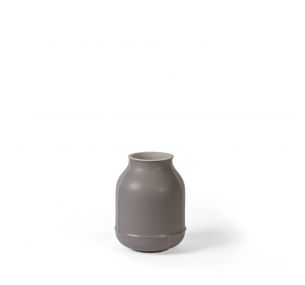 Benjamin Hubert - Vase Barrel Small HUB16 - Gris Mat