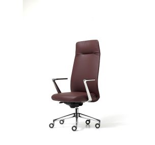 JUL PRESIDENTIAL - Diemme swivel and elevating office armchair, upholstered seats, various colours.