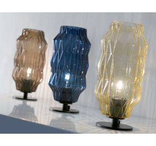 ORIGAMI 2782 - Tischlampe aus geblasenem Muranoglas, Selene Illuminazione