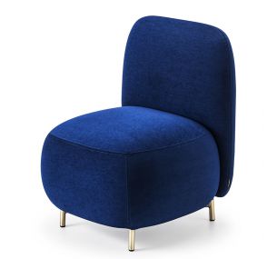 BUDDY 210S_211S - Pedrali armchair, upholstered in different finishes and colours