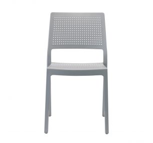 EMI_2343 - Stapelbarer Scab-Stuhl aus Technopolymer, für den Außenbereich geeignet