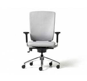 STYLE_EXECUTIVE - Swivel and adjustable Diemme office armchair, with padded seat