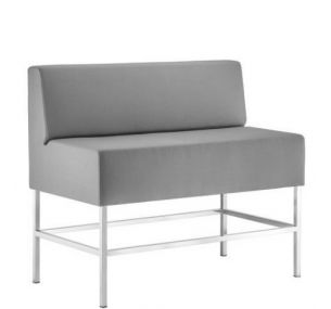 HOST 220 - Modular Pedrali stool, upholstered with fireproof polyurethane foam