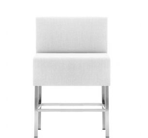 HOST 221 - Modular Pedrali stool, upholstered with fireproof polyurethane foam
