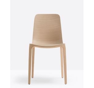 FRIDA 752 – Wooden Pedrali chair, different finishings