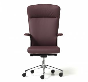 HALFPIPE_EXECUTIVE - Swivel and adjustable Diemme office armchair, Art. HPASAL01, with padded seat