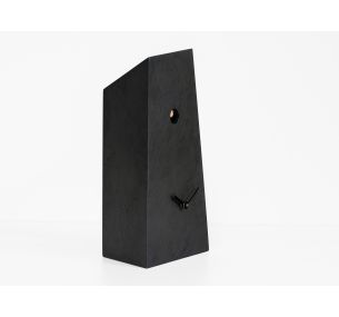 Monolith 2541- Horloge de table à coucou couleur bronze noir