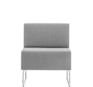 HOST 201 - Modular Pedrali armchair, upholstered with fireproof polyurethane foam