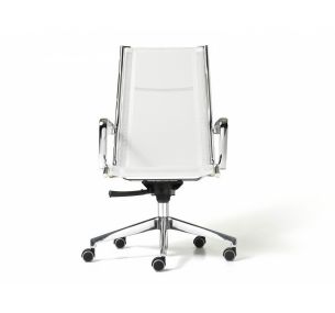 AUCKLAND_EXECUTIVE_MESH - Swivel and adjustable office Diemme chair with armrests and mesh seat