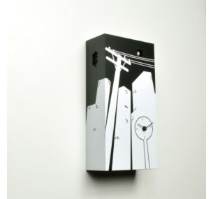 Orologio a cucù da parete modello Jazz Time 2505 di Progetti