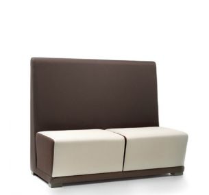 CIRCUIT_7 - Diemme sofa with high back, padded seat