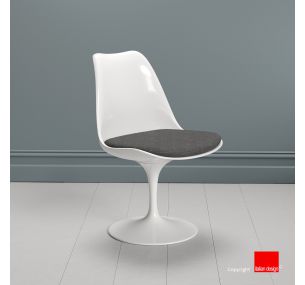 Chaise Tulip SA002 - Eero Saarinen - Coque en nylon blanche