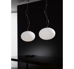 ALICE - Lampe à suspension Selene Illuminazione en verre soufflé de Murano