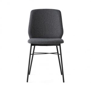 SIBILLA SOFT - Armless fabric chair - Italian Design Contract