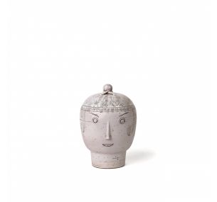 Riedizioni - Aldo Londi - INV 2830 Kopfförmige Vase mit Deckel