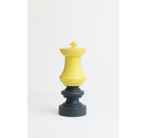 IKN4 - Collection ICONE - Chess KING - Potiche Vase