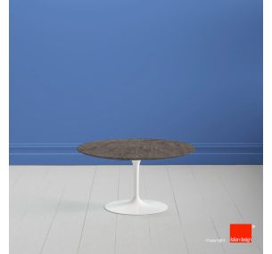 Tulip SA103 Coffee Table - H41 Eero Saarinen - ROUND CERAMIC TOP DEKTON COSENTINO KIRA - ALSO FOR OUTDOOR