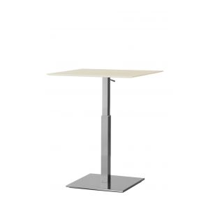 INOX 4402H_ST - Pedrali table for coffee bars or restaurants, in satinized steel