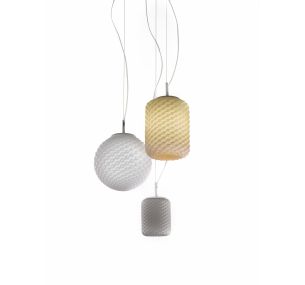 DOMINO - Lampe à suspension Selene Illuminazione en verre soufflé de Murano