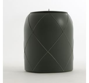 Benjamin Hubert - Vase avec couvercle HUB08 - Gris/vert
