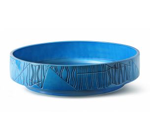 Bethan Laura Wood - Collection Guadalupe_Bol F BLW-12 Unicolore Bleu