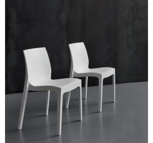 FALENA VELVET - Stuhl aus Polypropylen, auch für den Außenbereich geeignet